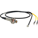 Camplex LEMO FMW to Dual ST & 6-Pin RG In-Line Fiber Breakout - 6 Foot