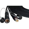 Photo of Camplex HF-FUWPUW-M-0025 LEMO FUW-PUW Outside Broadcast SMPTE Fiber Camera Cable - 25 Foot