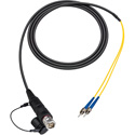 Photo of Camplex LEMO FUW to Dual ST In-Line Fiber Optic Breakout Cable - 6 Foot
