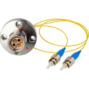 Photo of Camplex LEMO FXW to Dual ST 900 micron Internal Fiber Optic Breakout Cable - 24 Inch