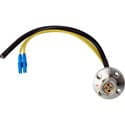 Photo of Camplex HF-FXWBP4LC-12IN LEMO FXW to Duplex LC & Blunt Lead Power Fiber Breakout Cable - 12 Inch