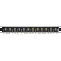 Photo of Camplex HF-LC12-DXMM 12-Port LC Duplex Multimode Feed-Thru Panel