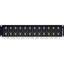 Photo of Camplex HF-LC24-DXMM 24-Port LC Duplex Multimode Feed-Thru Panel