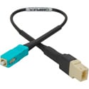 Photo of Camplex HF-M3-LCF-SCM LC Female to SC Male OM3 Multimode Fiber Tactical Adapter Cable- 8 Inch