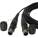 Photo of Camplex HF-OC2M4-0100 opticalCON DUO to DUO OM4 Multimode Fiber Optic Tactical Snake - 100 Foot