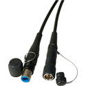 Photo of Camplex opticalCON DUO to LEMO PUW SMPTE 311M SM Fiber Optic Cable - 100 Foot