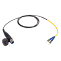 Photo of Camplex opticalCON DUO to Duplex ST Single Mode Fiber Optic Breakout NKO2S-ST-A-0 - 18 Inch