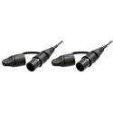 Photo of Camplex opticalCON DUO LITE Multimode Fiber Optic NKO2M-L-0-11 Tactical Patch Cable - 35 Foot