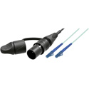 Photo of Camplex opticalCON DUO LITE to Dual LC Multimode Fiber Optic Tactical Patch Cable NKO2M-LC-L-0 - 6 Foot