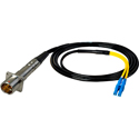 Camplex HF-PBWLC-BO-006 LEMO PBW to Duplex LC In-Line Fiber Optic Breakout Cable - 6 Foot