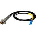 Camplex LEMO PBW to Duplex LC In-Line Fiber Optic Breakout Cable - 6 Foot