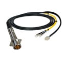 Camplex LEMO PBW to Dual ST & 6-Pin Amp In-Line Fiber Breakout - 6 Foot