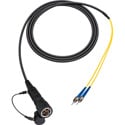 Camplex LEMO PUW to Dual ST In-Line Fiber Optic Breakout Cable - 6 Foot