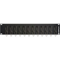 Photo of Camplex HF-SC24-SXMM 24-Port SC Simplex Multimode Feed-Thru Panel