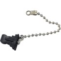 Photo of Camplex HF-SCDC-WC-25PK SC Fiber Connector Dust Cap with Metal Chain for Chassis - 25 Pack