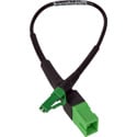 Photo of Camplex APC SC Female to APC LC Male Single Mode Fiber Optic Tactical Adapter- 6 Inch