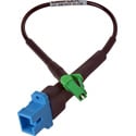 Photo of Camplex HF-SM-SCF-ALCM UPC SC Female to APC LC Male Single Mode Fiber Optic Tactical Adapter- 6 Inch