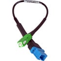 Camplex UPC SC Female to APC SC Male Single Mode Fiber Optic ical Adapter-6 Inch