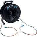 Photo of Camplex 2-Channel LC Single Mode Fiber Optic Tactical Cable on Reel - 100 Foot