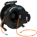 Photo of Camplex HF-TR02LCM1-0500 2-Channel LC Multimode OM1 Fiber Optic Tactical Cable on Reel - 500 Foot