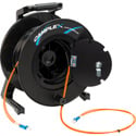 Photo of Camplex 2-Channel LC Multimode OM1 Fiber Optic Tactical Cable on Reel - 750 Foot