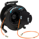 Camplex 2-Channel SC Multimode OM1 Fiber Optic Tactical Cable on Reel - 500 Foot