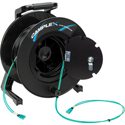 Photo of Camplex HF-TR02SCM3-0328 2-Channel SC Multimode OM3 Fiber Optic Tactical Cable on Reel - 328 Foot
