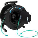 Photo of Camplex 2-Channel SC Multimode OM3 Fiber Optic Tactical Cable on Reel - 328 Foot