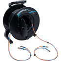 Photo of Camplex HF-TR02ST-0150 2-Channel ST Single Mode Fiber Optic Tactical Cable on Reel - 150 Foot