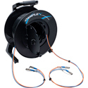 Photo of Camplex 2-Channel ST Single Mode Fiber Optic Tactical Cable on Reel - 500 Foot