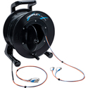Photo of Camplex HF-TR02ST Premium 2-Channel ST Single Mode Tactical Fiber Optic Cable on Reel - 1250 Foot