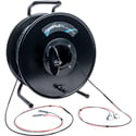 Photo of Camplex HF-TR02ST-2000 2-Channel ST Single Mode Fiber Optic Tactical Cable on Reel - 2000 Foot