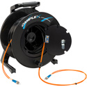 Photo of Camplex 2-Channel ST Multimode OM1 Fiber Optic Tactical Cable on Reel - 500 Foot