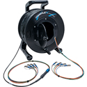 Photo of Camplex HF-TR04ST-0750 4-Channel ST Single Mode Fiber Optic Tactical Cable on Reel - 750 Foot