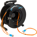 Photo of Camplex HF-TR04STM1 Premium 4-Channel ST OM1 Multimode Tactical Fiber Optic Cable on Reel - 1250 Foot