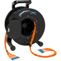 Photo of Camplex HF-TR12LCM1-0500 12-Channel LC Multimode OM1 Fiber Optic Tactical Reel - 500 Foot