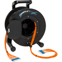 Photo of Camplex HF-TR12LCM1-1000 12-Channel LC Multimode OM1 Fiber Optic Tactical Reel - 1000 Foot