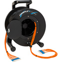 Photo of Camplex 12-Channel LC Multimode OM1 Fiber Optic Tactical Reel - 1750 Foot