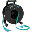 Photo of Camplex 12-Channel ST Multimode OM3 Fiber Optic Tactical Reel - 500 Foot