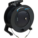 Photo of Camplex HF-TR1M1-LC-1000 TAC1 Simplex 1-Channel OM1 Multimode LC Fiber Optic Tactical Cable Reel - 1000 Foot