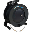 Camplex HF-TR1M1-ST-1000 TAC1 Simplex 1-Channel OM1 Multimode ST Fiber Optic Tactical Cable Reel - 1000 Foot