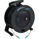 Camplex HF-TR1M3-LC-1000 TAC1 Simplex 1-Channel OM3 Multimode LC Fiber Optic Tactical Cable Reel - 1000 Foot