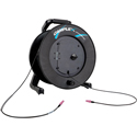 Photo of Camplex HF-TR1M4-LC TAC1 Simplex 1-Channel OM4 Multimode LC Tactical Fiber Optic Cable on Reel - 1000 Foot