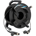 Photo of Camplex opticalCON DUO to opticalCON DUO Multimode Fiber Optic Tac Reel - 100 Foot