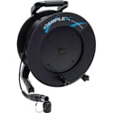 Camplex HF-TROC2M-H-0100 opticalCON DUO to Chassis Mount on Hub Multimode Fiber Optic Tac Reel -  100 Foot