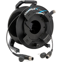 Photo of Camplex opticalCON DUO to DUO OM4 Multimode Fiber Optic Tactical Reel - 100 Foot