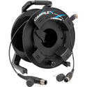 Photo of Camplex opticalCON DUO to DUO OM4 Multimode Fiber Optic Tactical Reel - 500 Foot