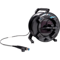 Photo of Camplex HF-TROC2S-0250 opticalCON DUO to opticalCON DUO Single Mode Fiber Optic Tac Reel - 250 Foot