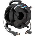 Photo of Camplex HF-TROC4M-0100 opticalCON QUAD to opticalCON QUAD Multimode Fiber Optic Tac Reel - 100 Foot