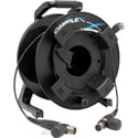 Photo of Camplex opticalCON QUAD to QUAD OM4 Multimode Fiber Optic Tactical Reel - 100 Foot
